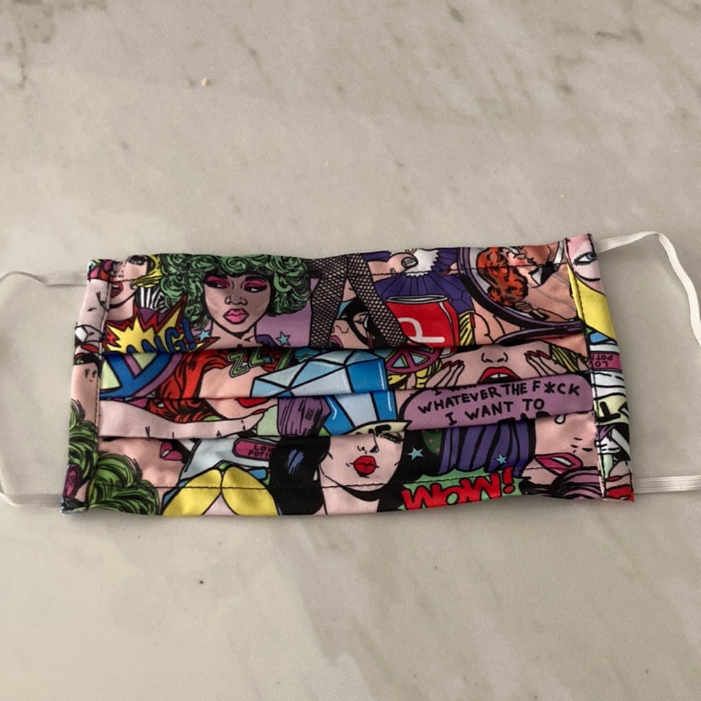 Super cool satin mask